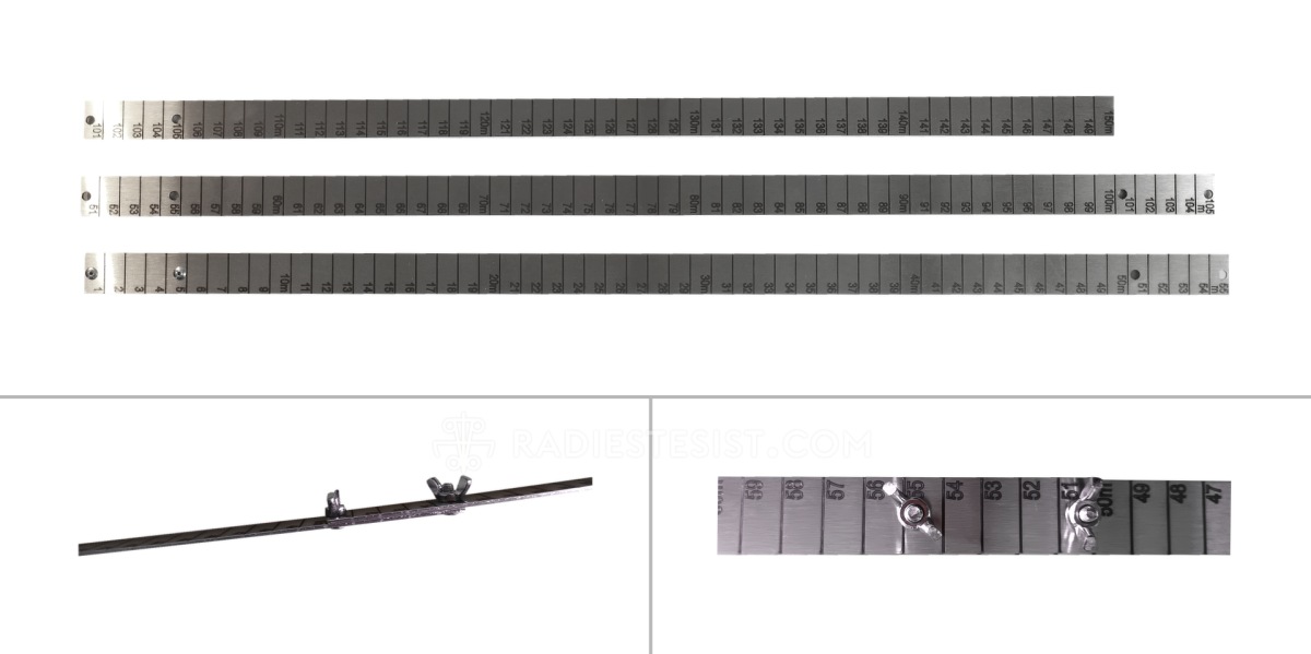 Линеал за определяне на дълбочината и ширината на водните потоци до 150м