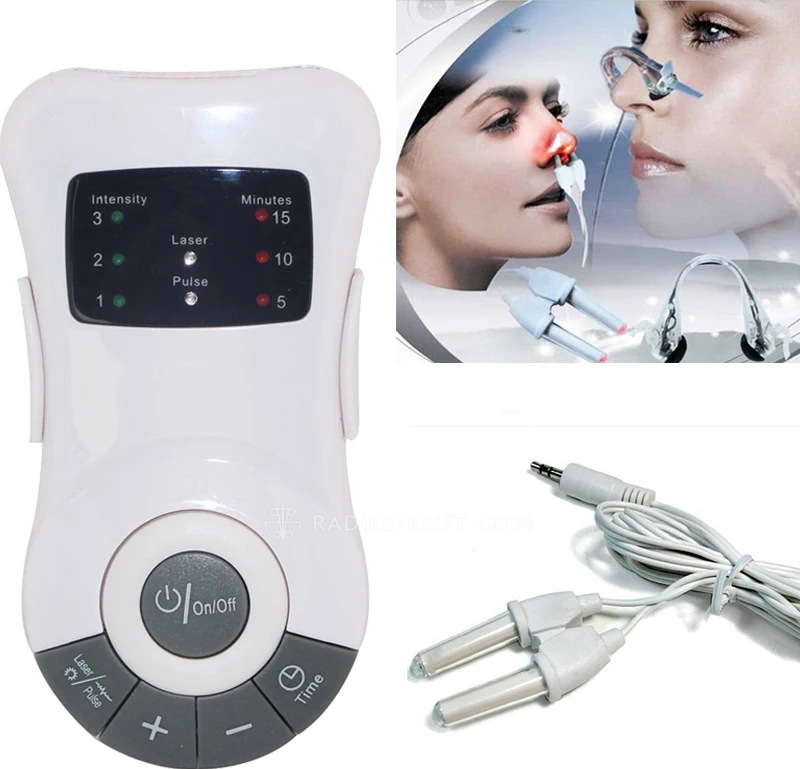 Лазерно импулсно лечение за облекчаване на ринит в носа