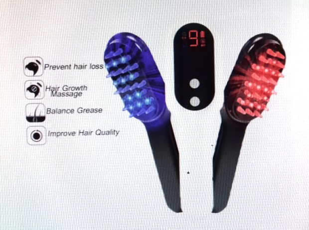 Електрически гребен за растеж на косата
